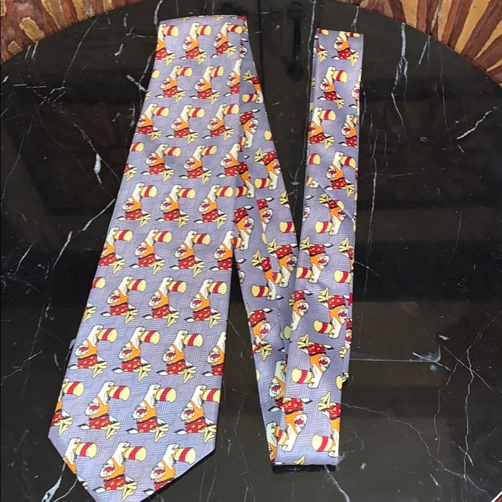 Marco Polo Italian style Men’s fun Parrot tie